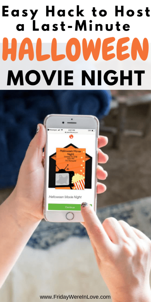 Host a Halloween Movie Night