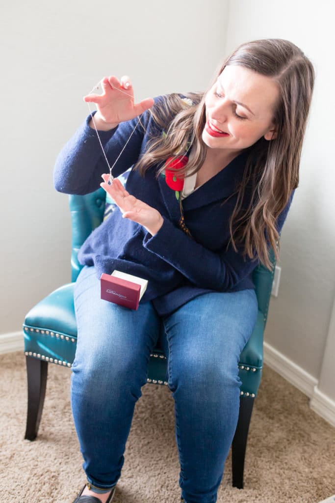 Birthstone Necklace for the modern mom