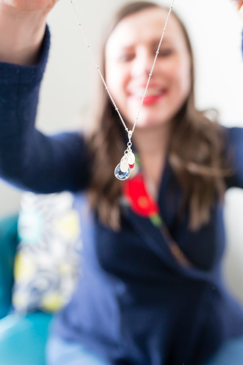 Birthstone Necklace for the Modern Mom