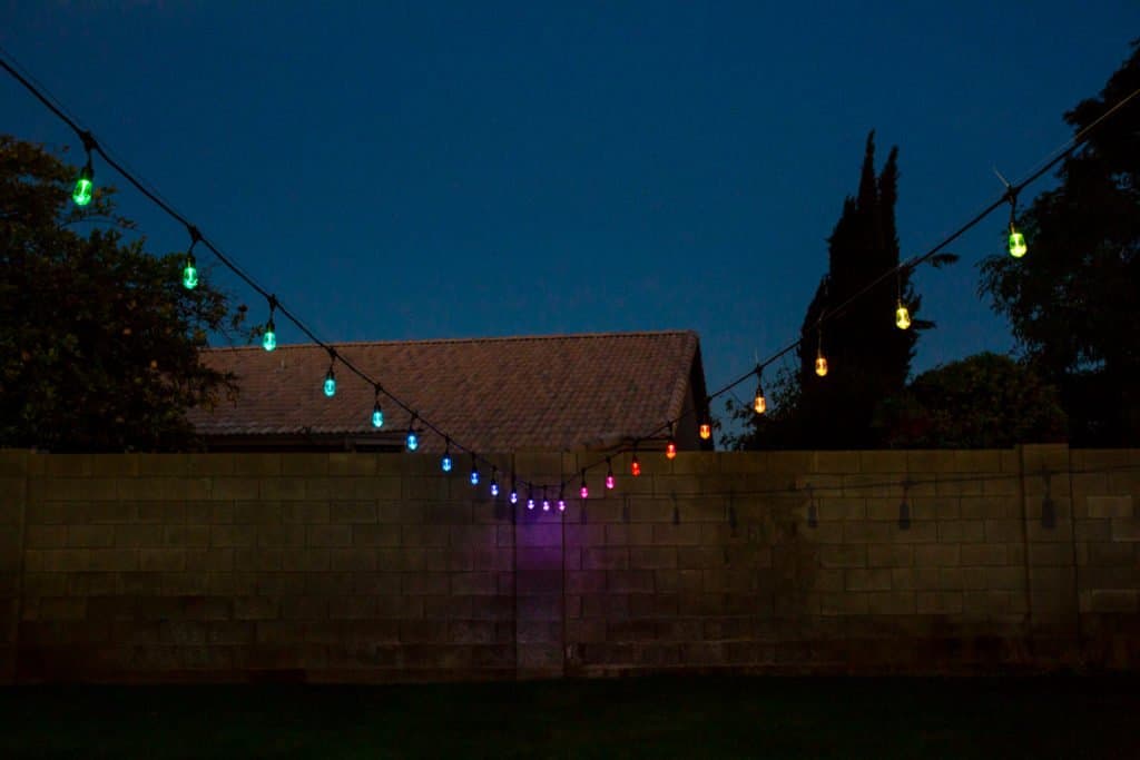 Rainbow Outdoor Lights