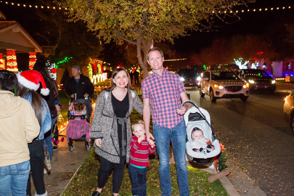 Christmas on Comstock Gilbert Arizona. 