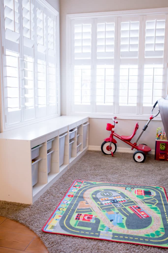 Playroom Organization and toy storage ideas