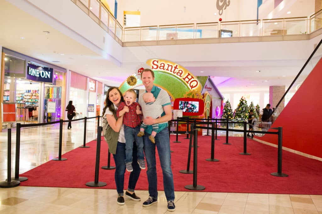Tips for visiting Santa at the mall. 