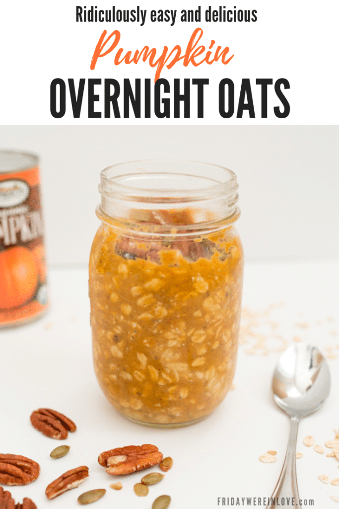 pumpkin overnight oats recipe