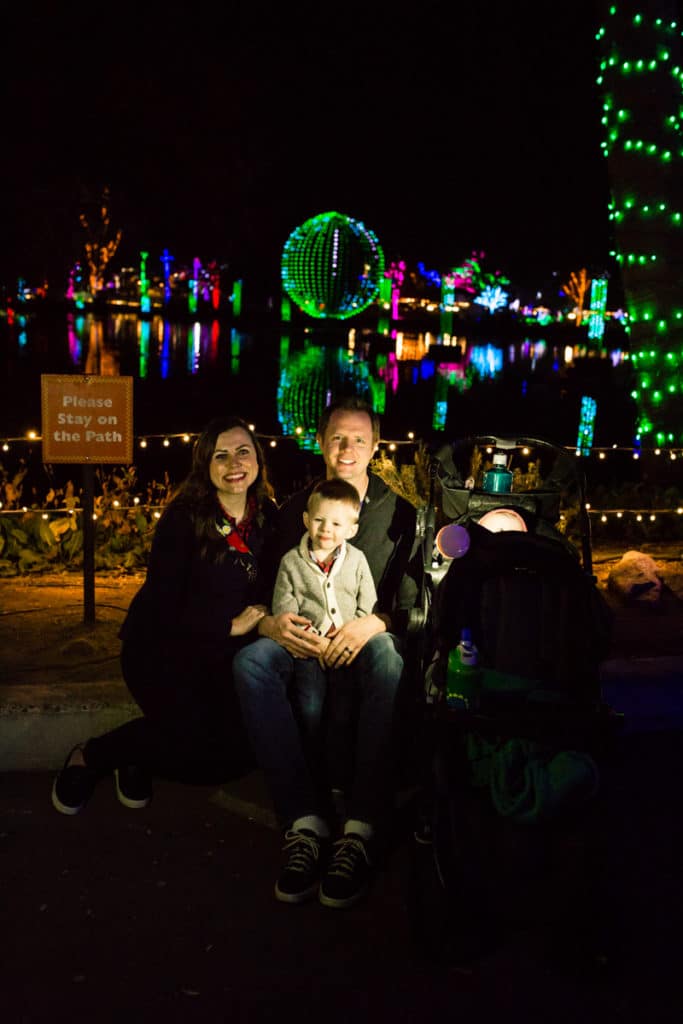 Zoolights at the Phoenix Zoo. 