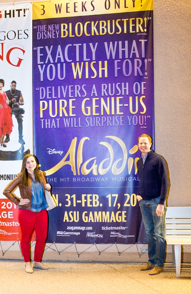 Aladdin the Musical Date Night