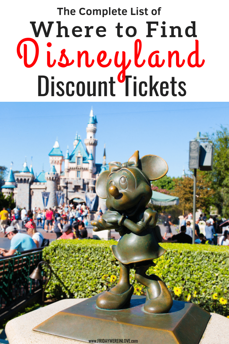 Disneyland discount tickets: the best places to find Disneyland ticket deals