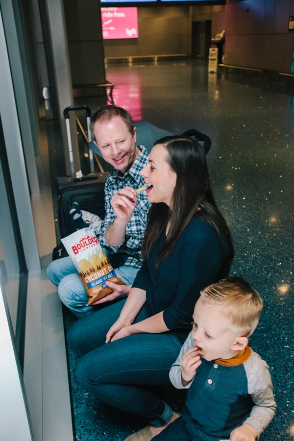 An easy and inexpensive date idea or family date night: Head to the airport and people watch while watching airplanes take off and land