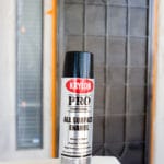 How to spray paint a front door