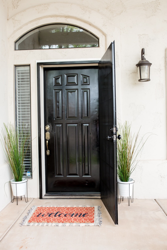 Modern Front porch makeover. 