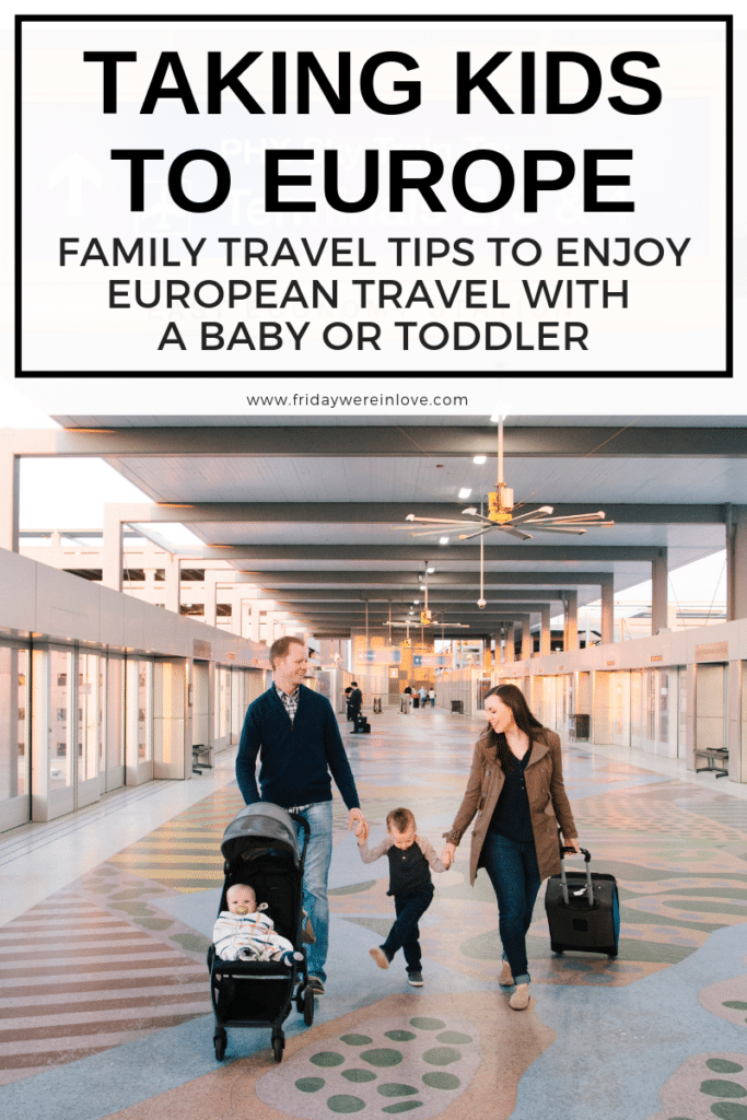 Traveling with toddlers