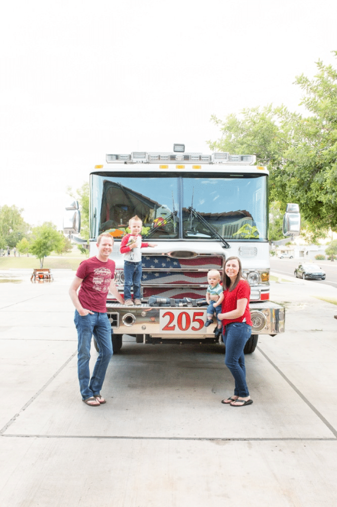 Fire station visit