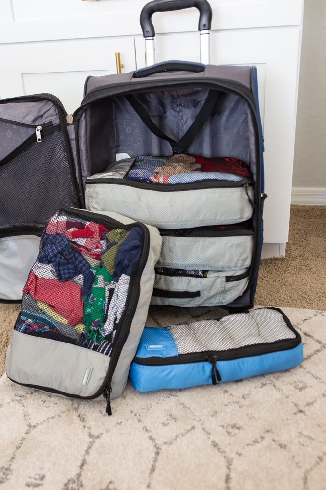 packing using packing cubes