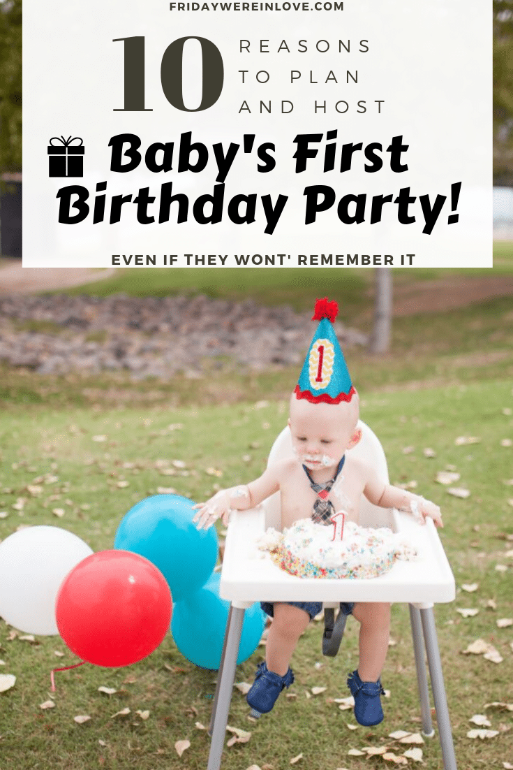 baby's first birthday party