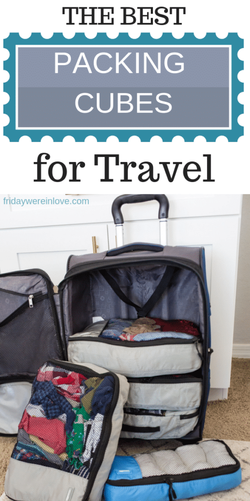 packing cubes for travel