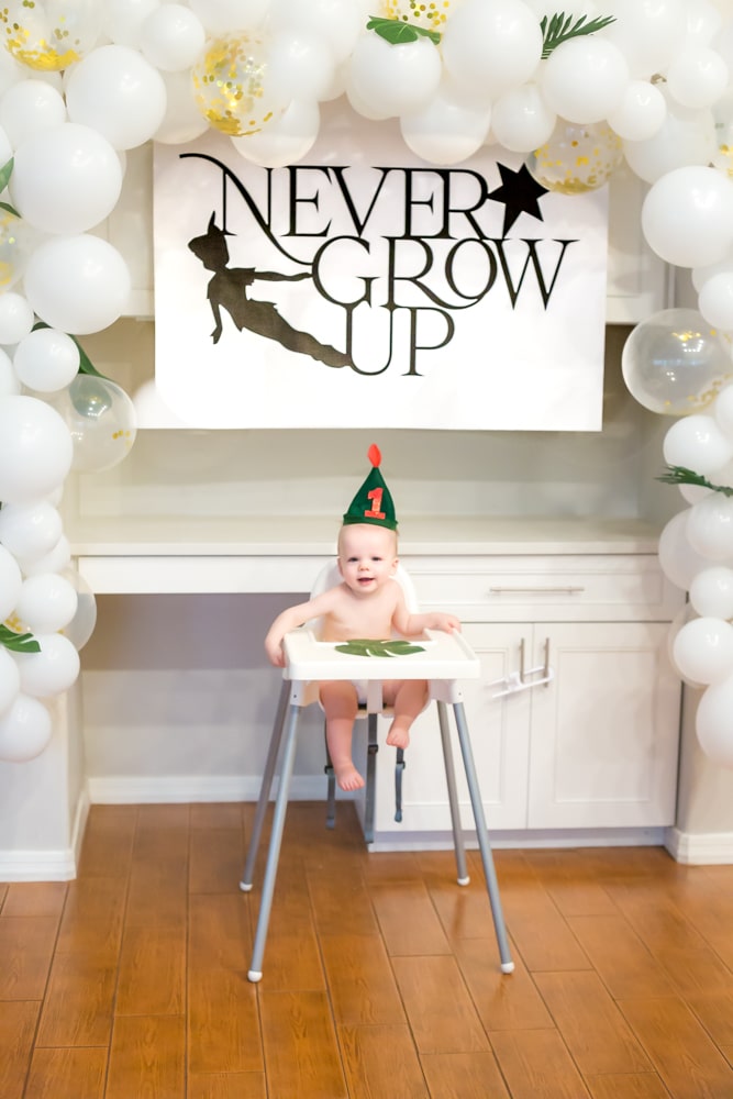 Never Grow Up 1st Birthday Party: A Peter Pan Birthday - Friday We're In  Love