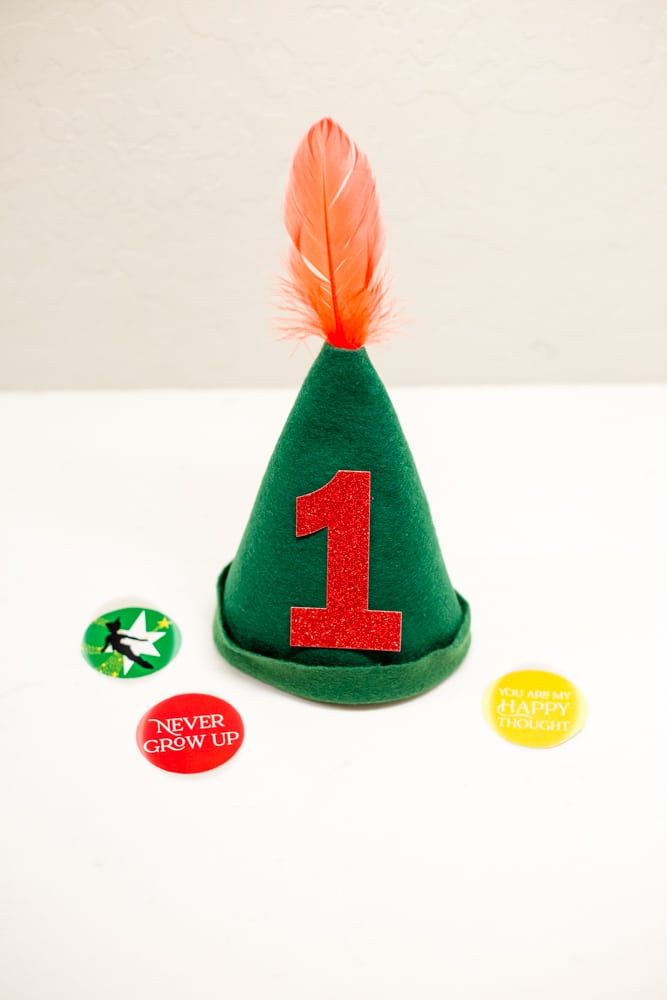 Peter Pan Birthday Hat