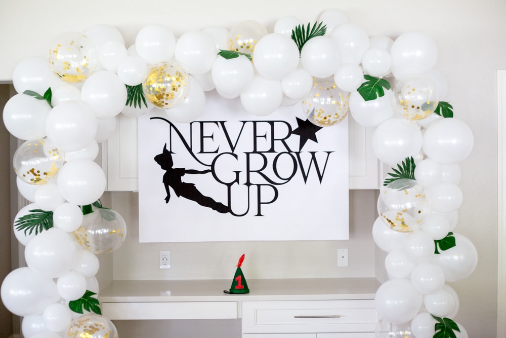 Never Grow Up 1st Birthday Party: A Peter Pan Birthday