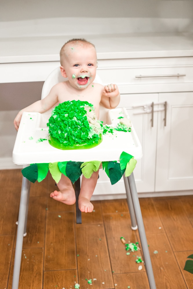 Peter Pan themed 1st birthday party. 