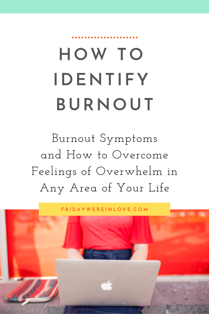 How to identify burnout in moms. 