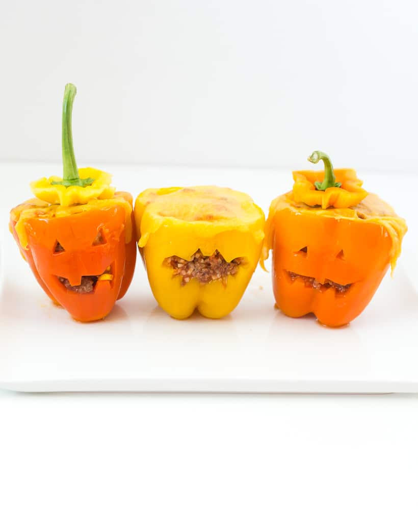 Halloween Bell Peppers