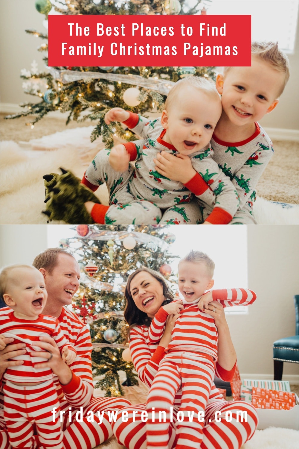 Family Christmas Pajamas - A Roundup of The Best Holiday Pajamas
