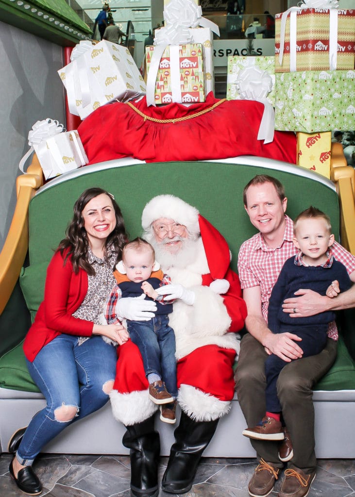 Santa at the Mall