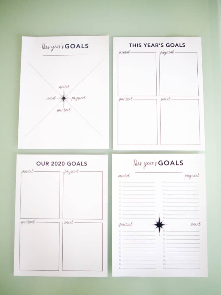 Setting Goals with Your Spouse + Printable Worksheet - Live Well Play  Together