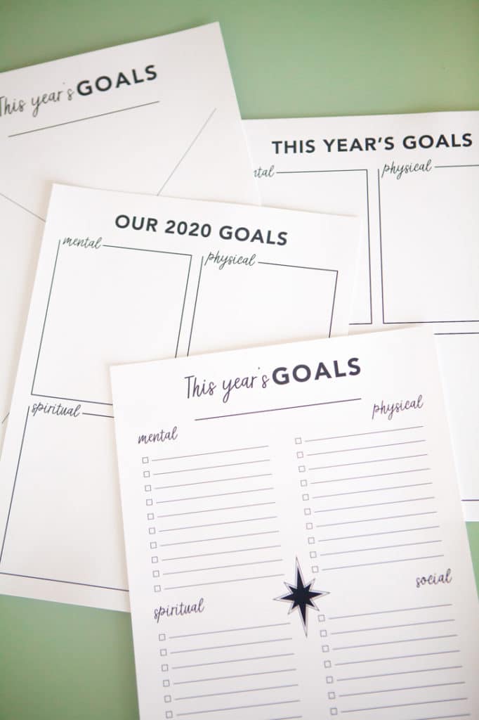 Goal Setting Worksheet