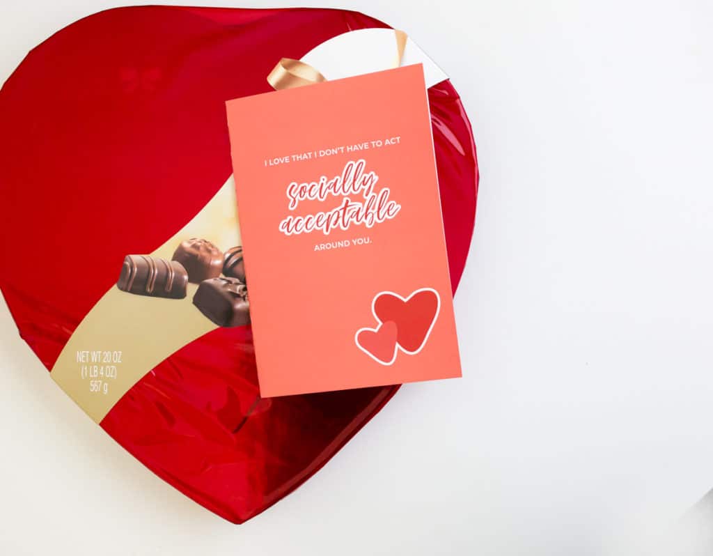 Funny Printable Valentine's Card