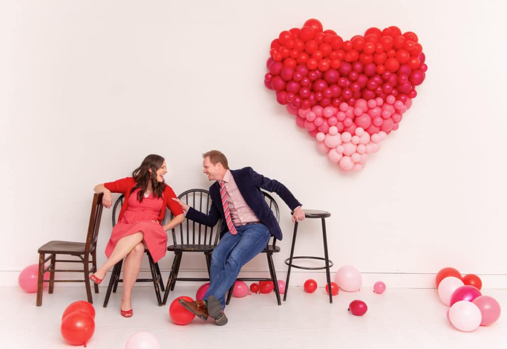 Valentine's Day Couple's Photo Shoot