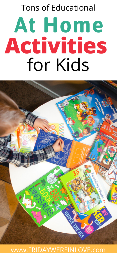 Activities to Do At Home With Kids