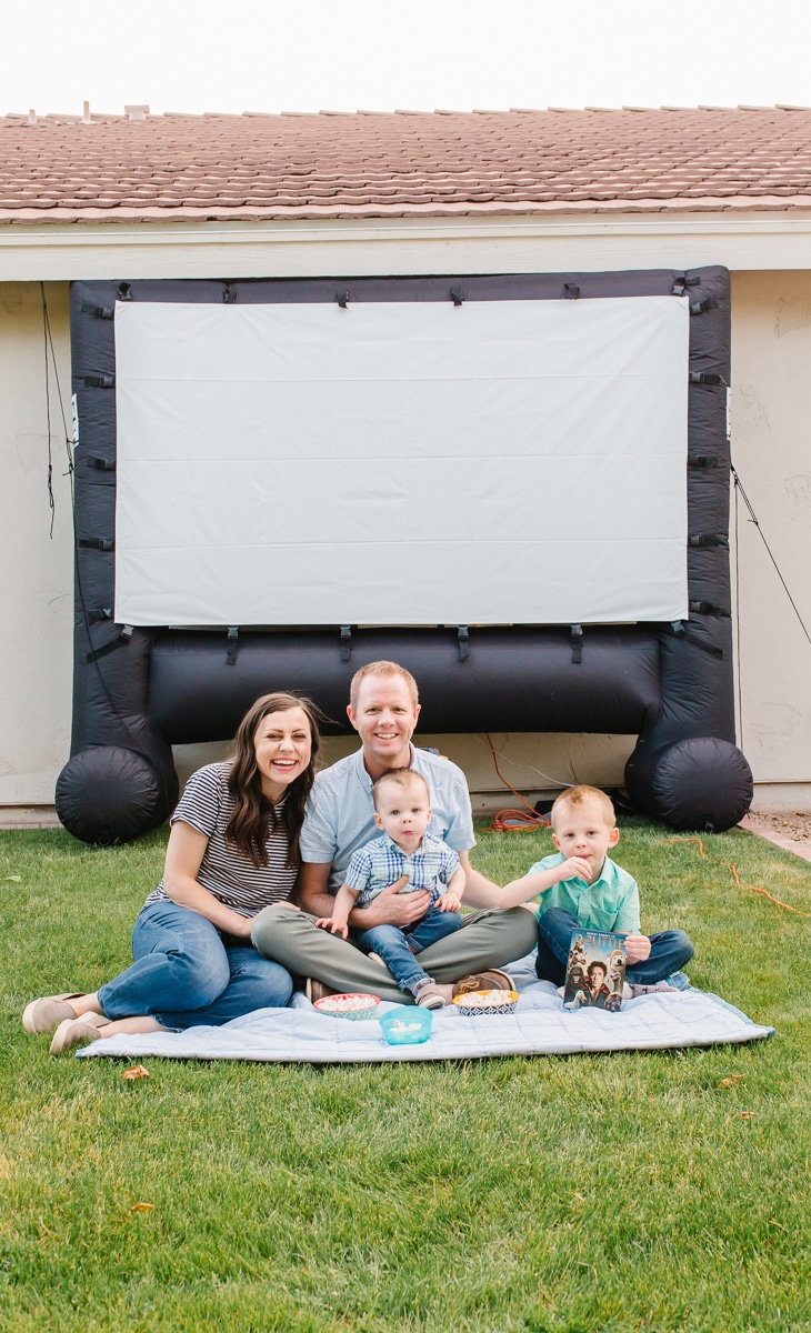 Outdoor Movie Night: A Fun Way to Upgrade Family Movie Night