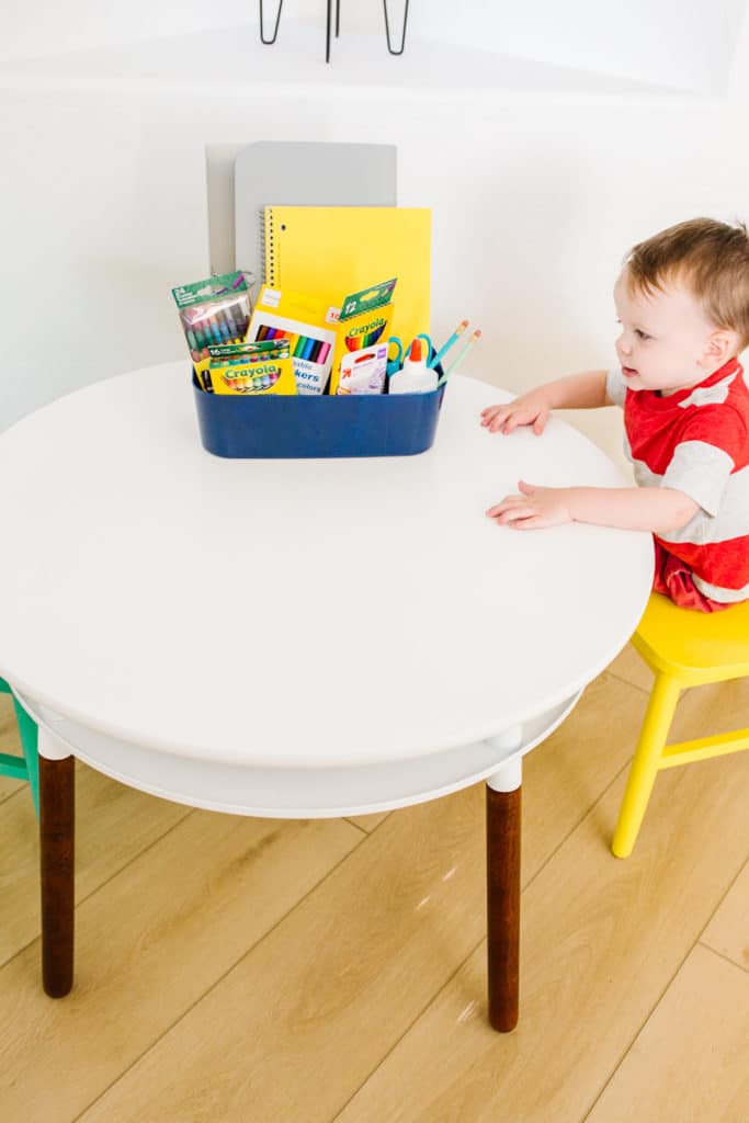 Toddler Craft Table