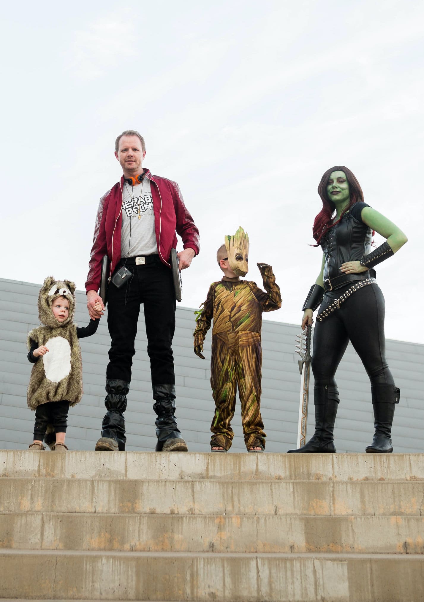 Guardians of the Galaxy costume. 