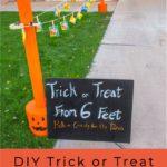 Trick or Treating 2020 DIY Candy Pass Out Station
