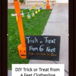 Trick or Treating 2020 DIY Candy Pass Out Station