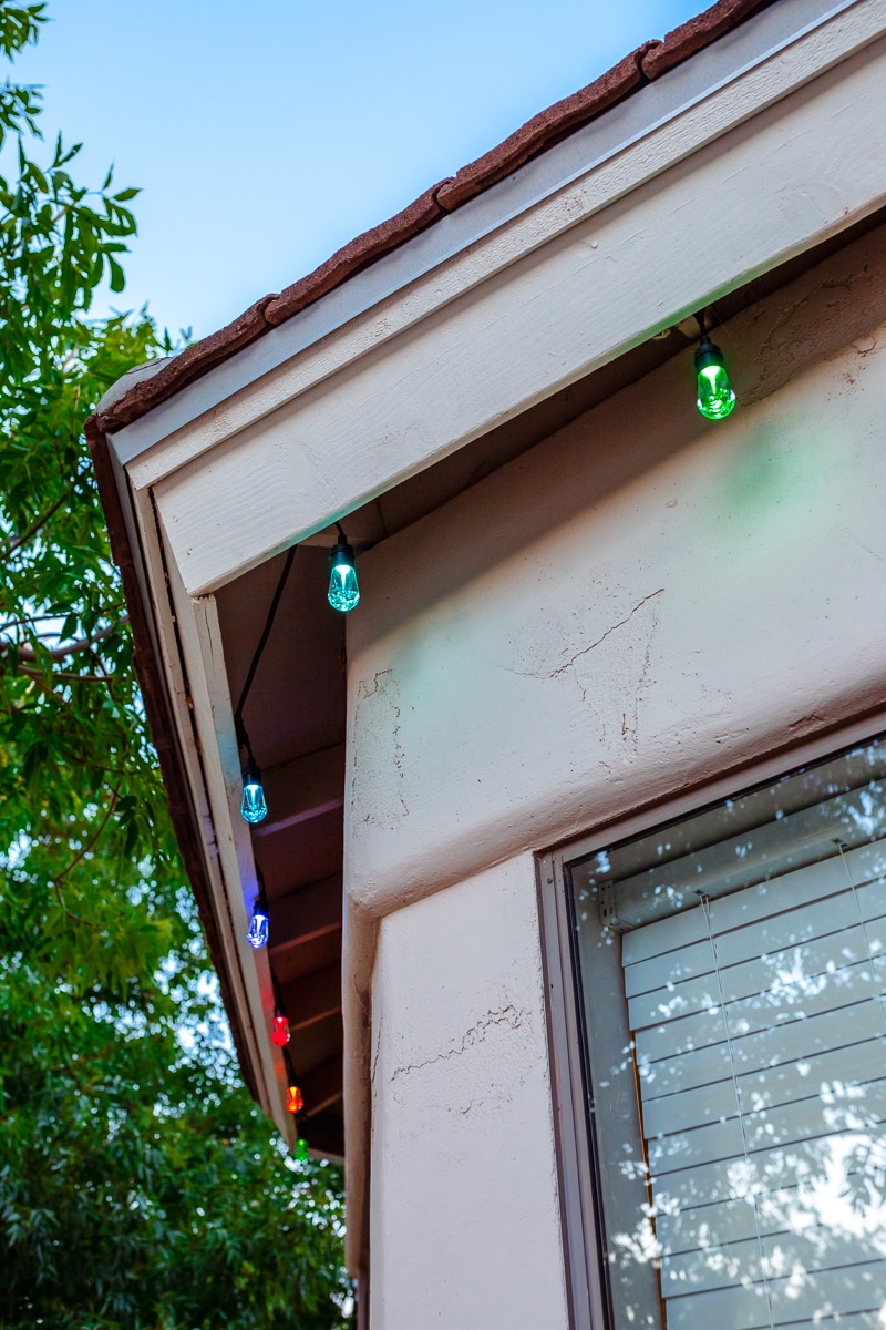 Easy Outdoor Christmas Lights with a Smart Home Hack!