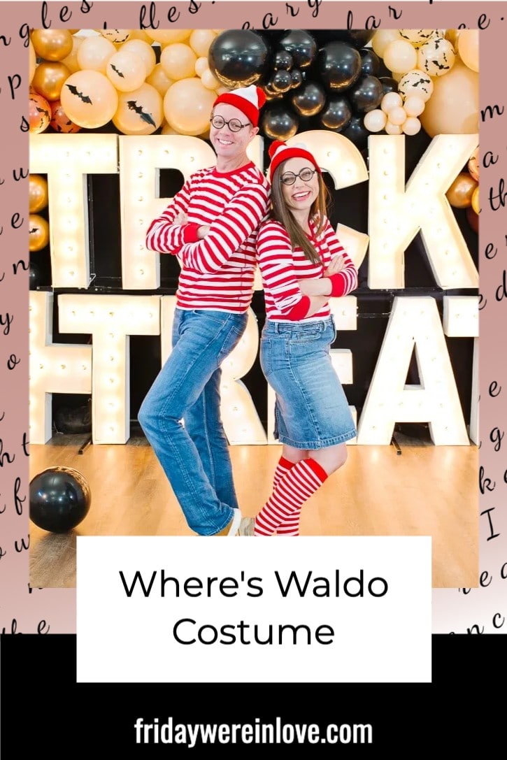 Where's Waldo Costume Diy - Friday We're In Love