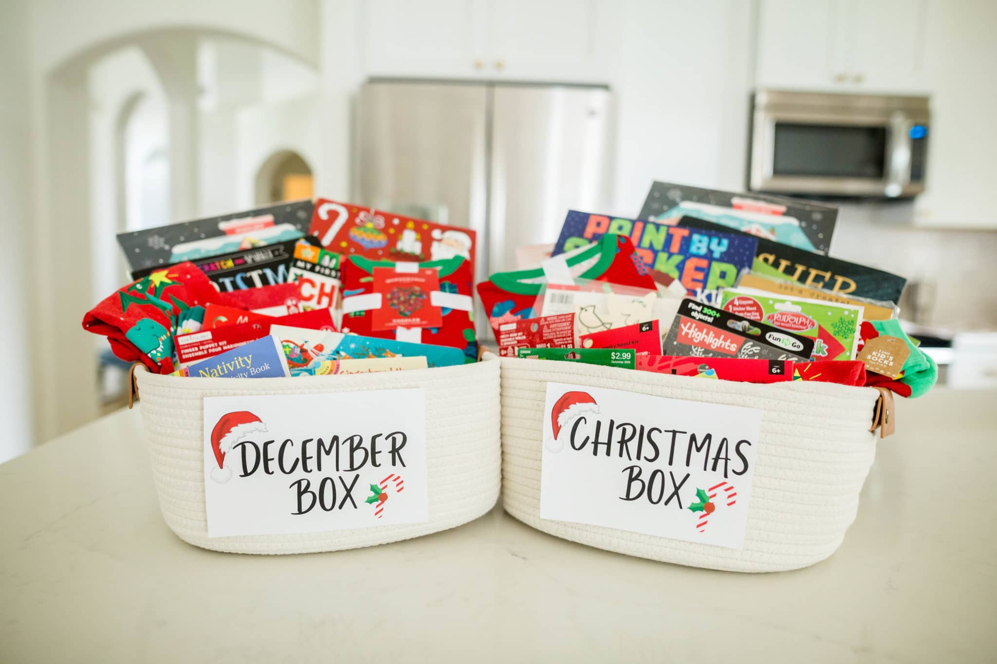 Christmas Box: How to Make a December Box + Tons of Christmas Box Ideas