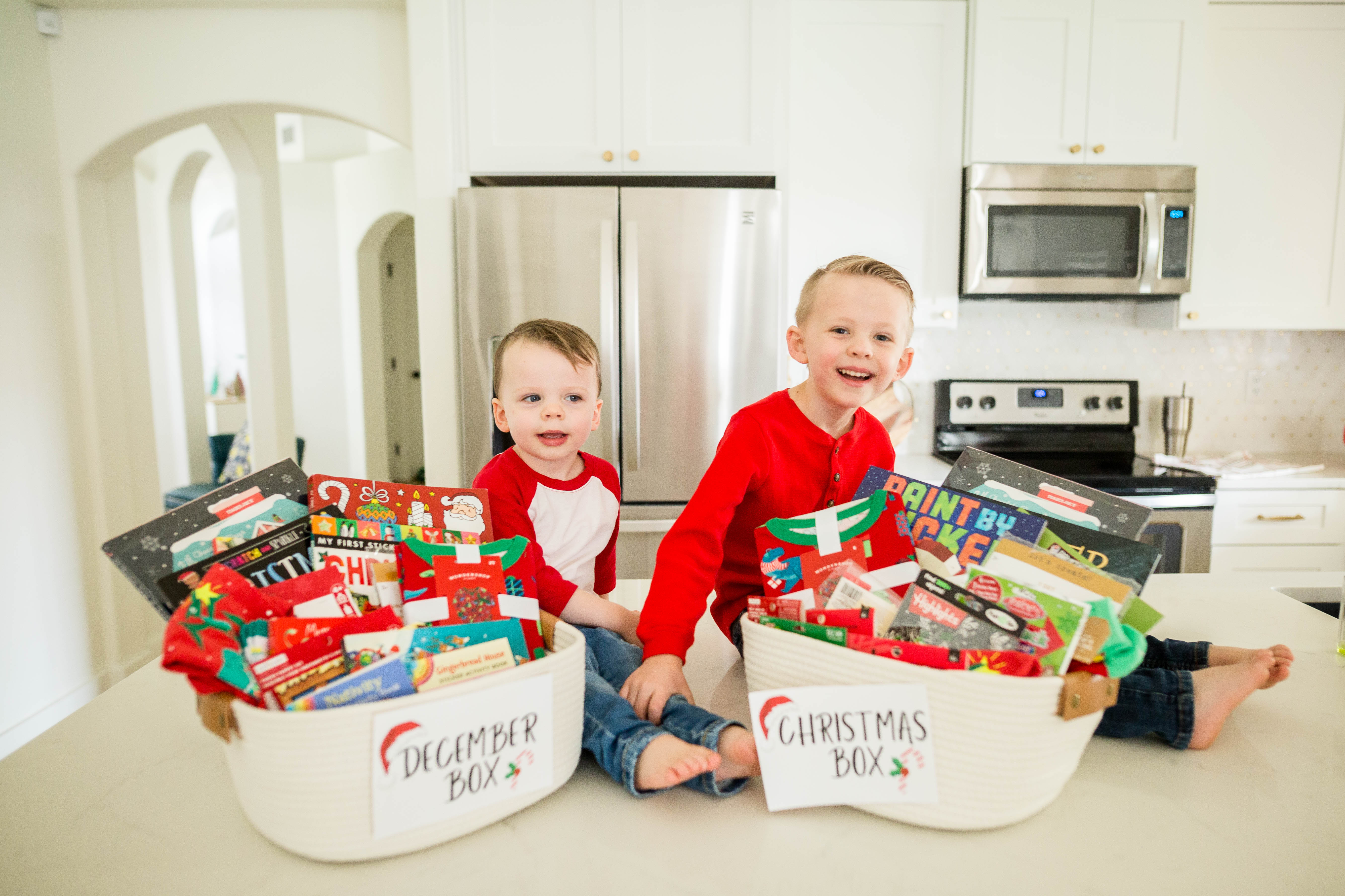 Christmas Box Ideas + What to Put in a December 1st Box