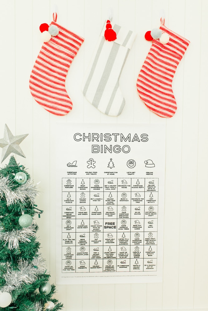 50 Christmas Activities with Free Printable