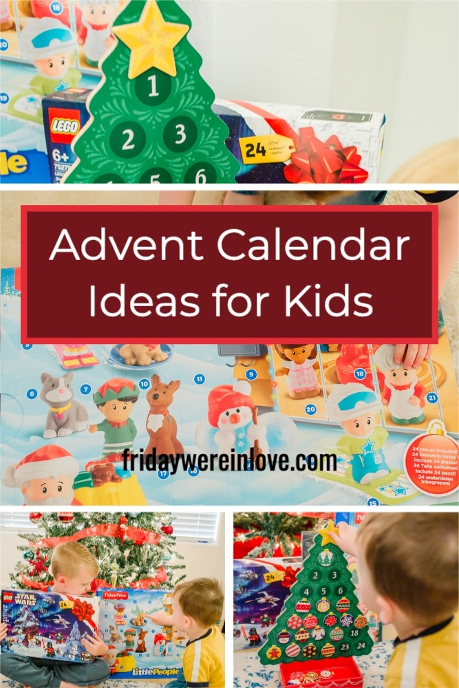 Advent Calendar Ideas for Kids - Friday We're In Love