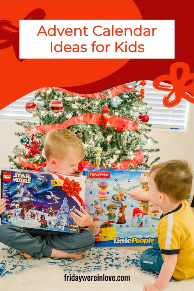 Advent Calendar Ideas for Kids - Friday We're In Love