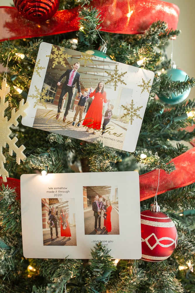 Christmas Cards printed with Mixbook. 