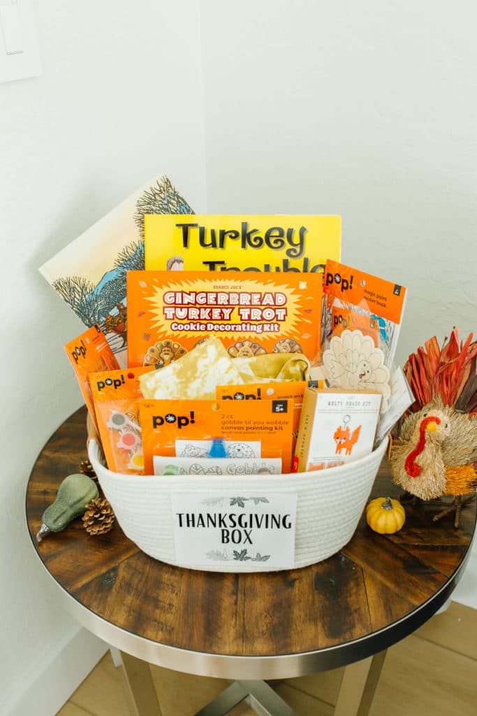 Fun Thanksgiving Box. 