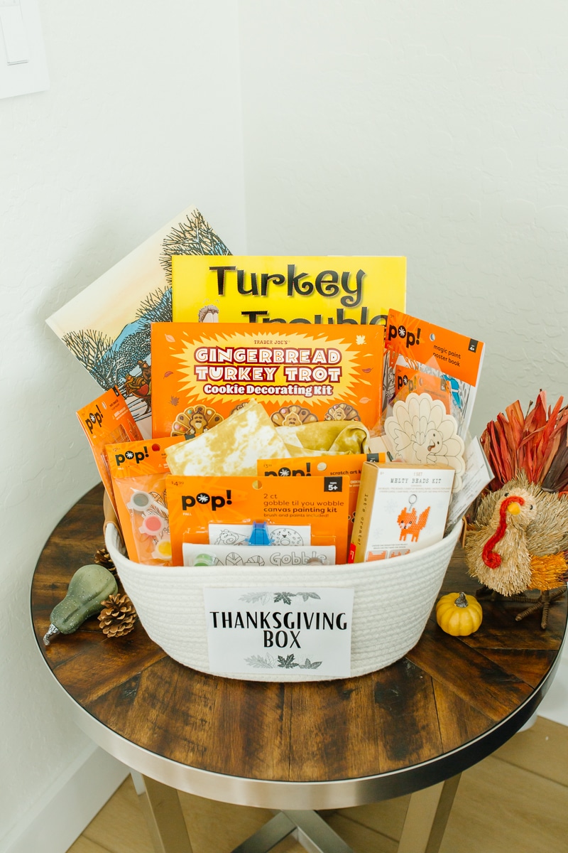 Thanksgiving Box for kids. 