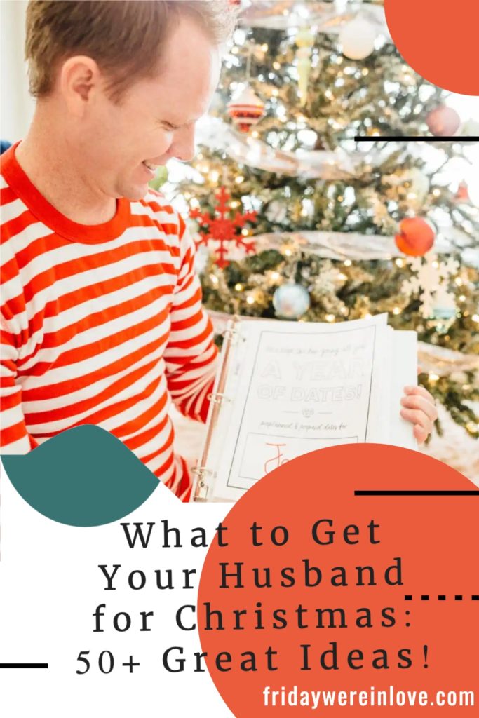 What to get your husband for Christmas pinterest image. 