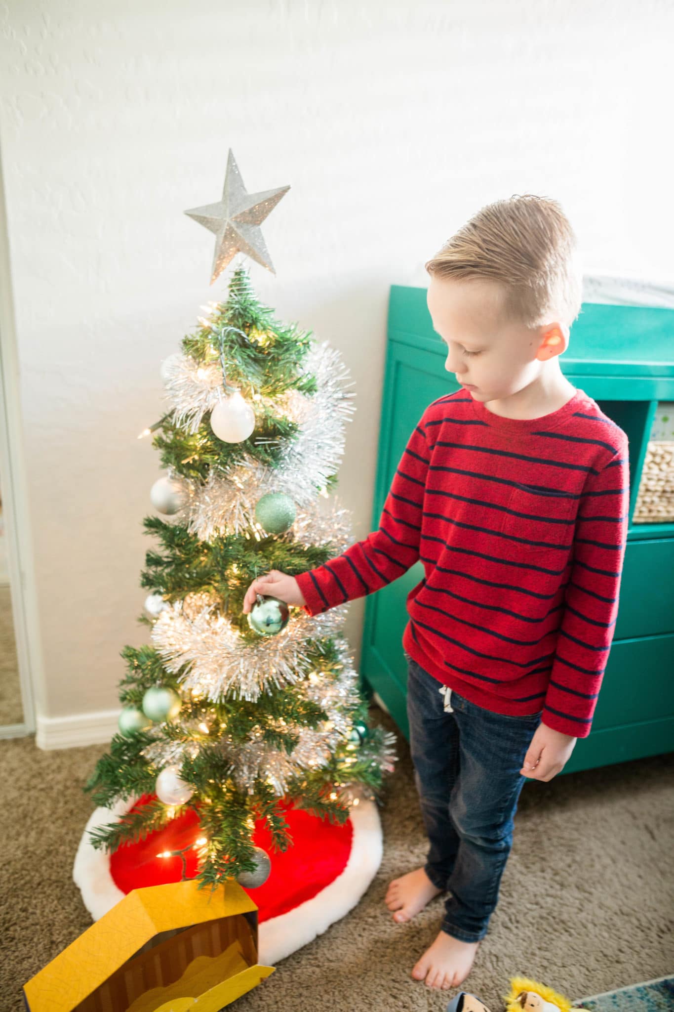 Kid’s Christmas Tree: Why We Said Yes to A Christmas Tree in Our Kids Bedrooms