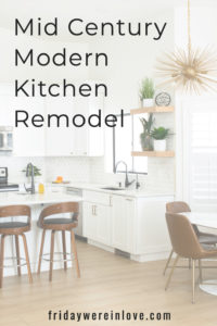 Mid Century Modern Kitchen Remodel